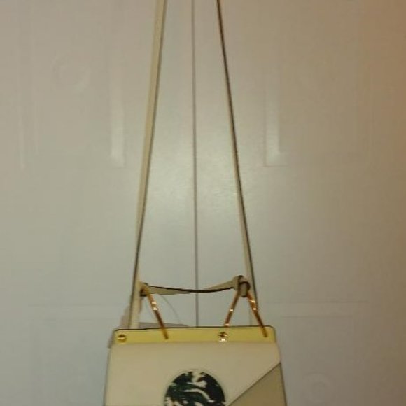 SAKS FIFTH AVE. DANSE LENTLE SHOULDER PURSE - Picture 3 of 6